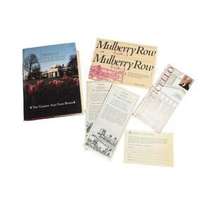 The Garden and Farm Books of Thomas Jefferson 1987 Limited Edition Monticello